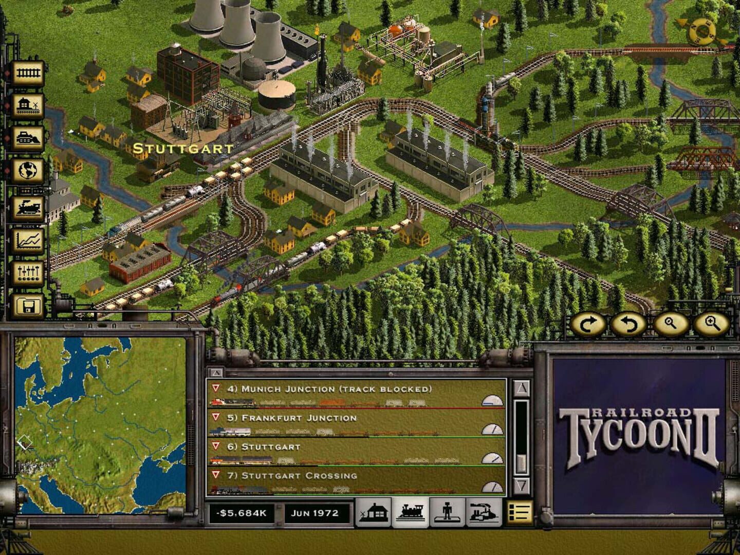 Foto do jogo Railroad Tycoon II