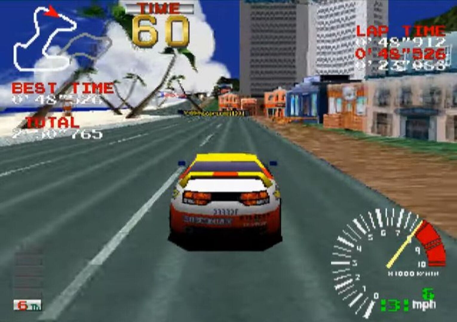 Foto do jogo Ridge Racer: Turbo Mode
