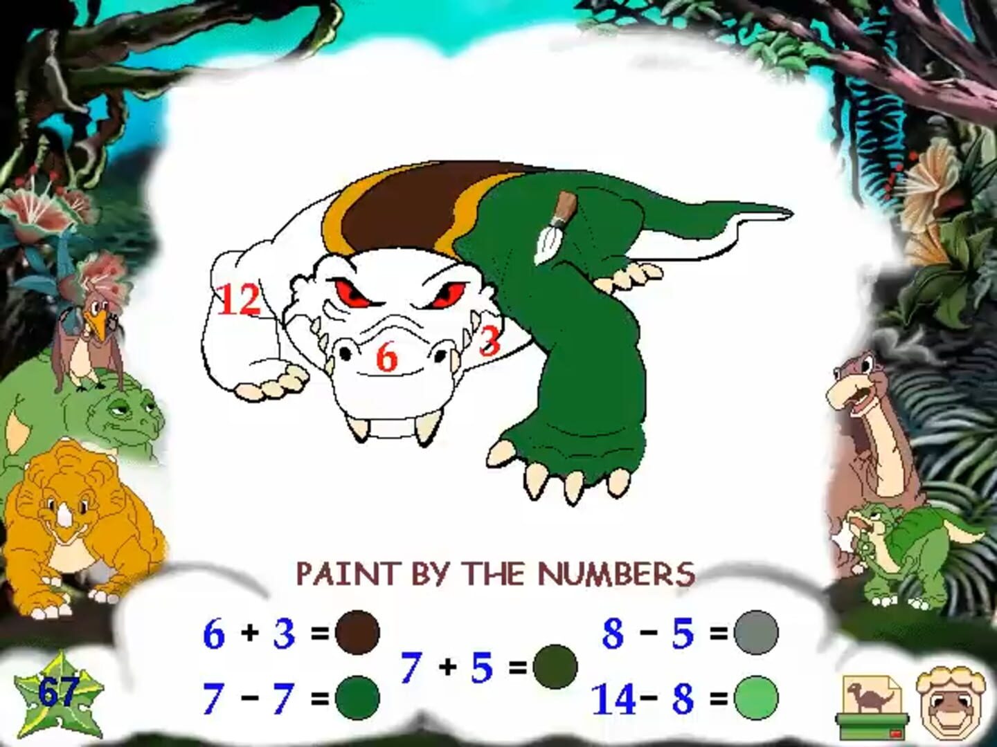 Foto do jogo The Land Before Time: Math Adventure