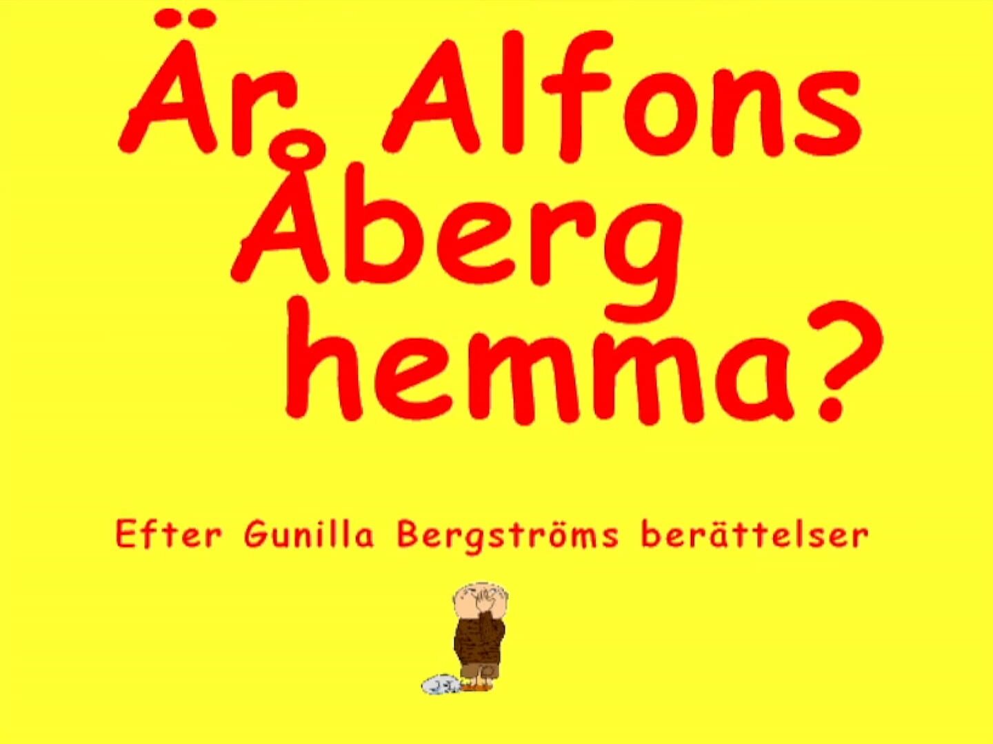 Foto do jogo Är Alfons Åberg hemma?