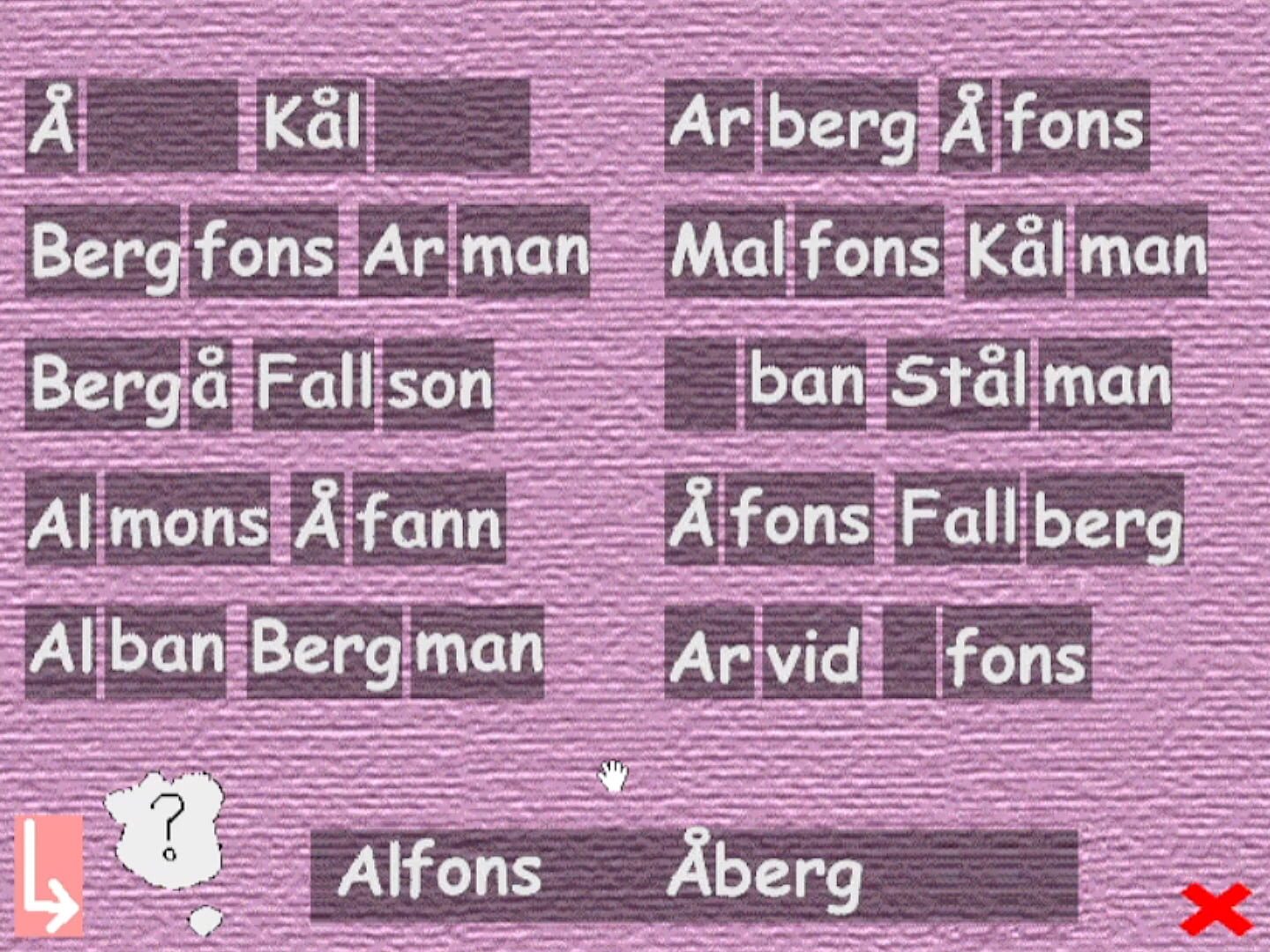 Foto do jogo Är Alfons Åberg hemma?