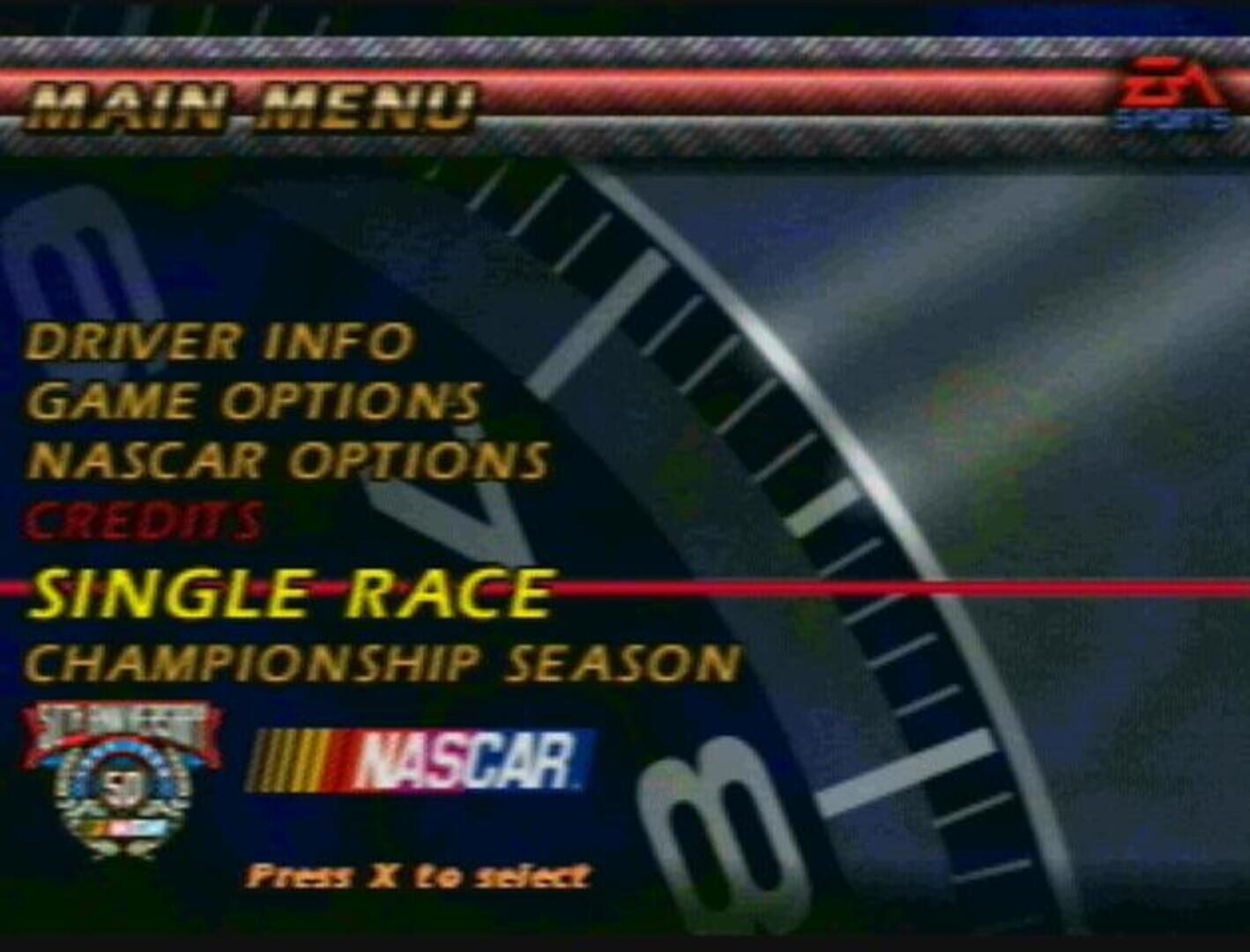 Foto do jogo NASCAR 99
