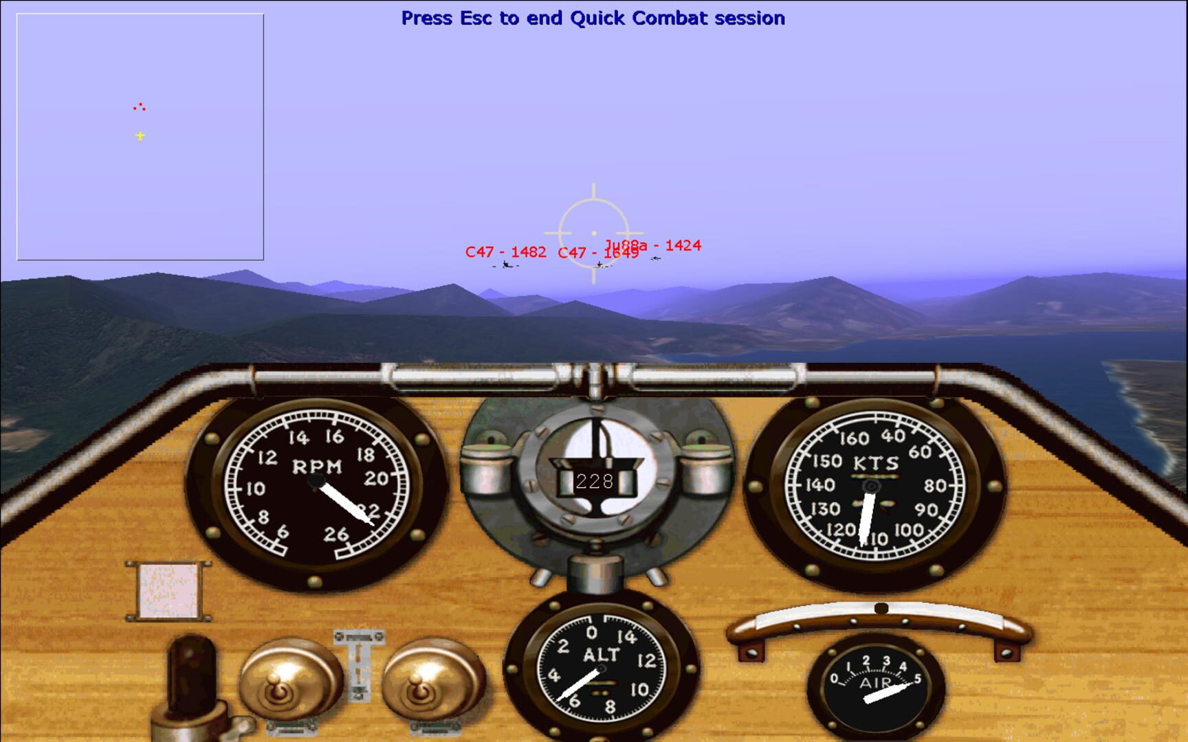 Foto do jogo Microsoft Combat Flight Simulator: WWII Europe Series