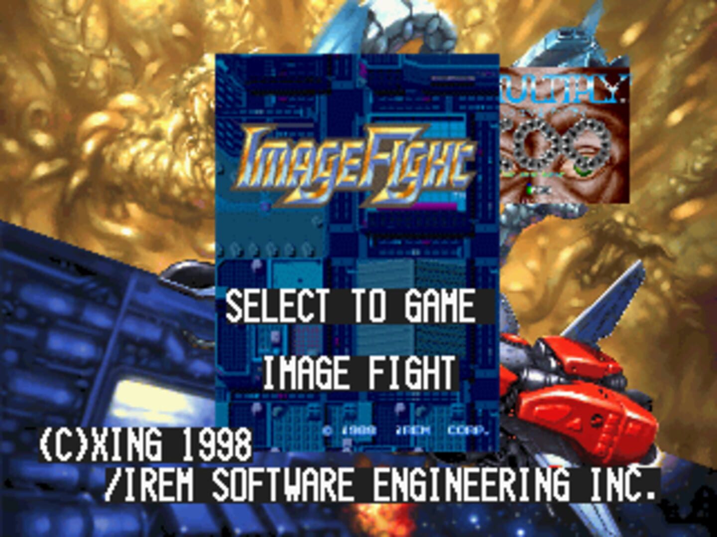 Foto do jogo Arcade Gears: Image Fight & X Multiply