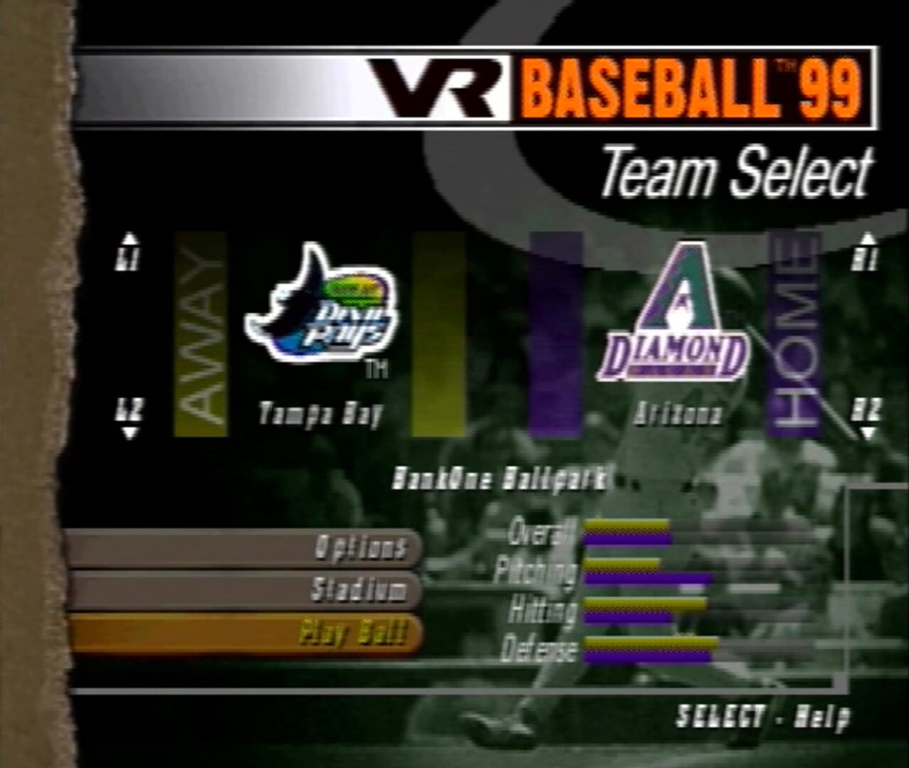 Foto do jogo VR Baseball 99