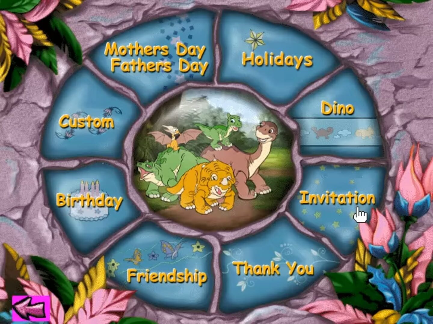 Foto do jogo The Land Before Time: Kindergarten Adventure