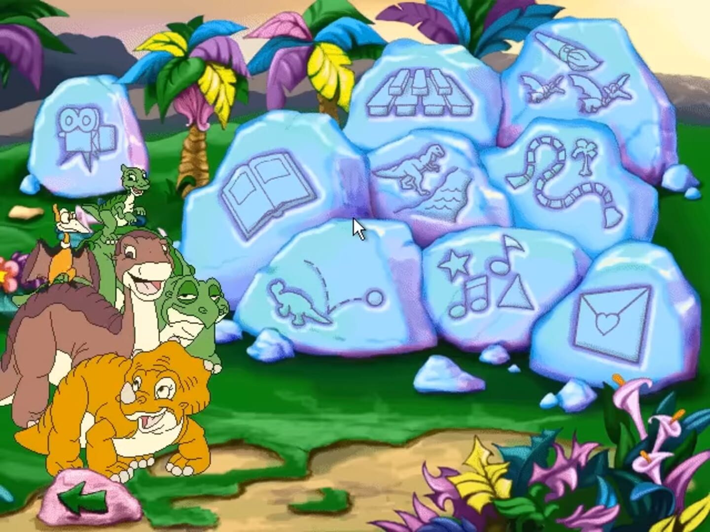 Foto do jogo The Land Before Time: Kindergarten Adventure