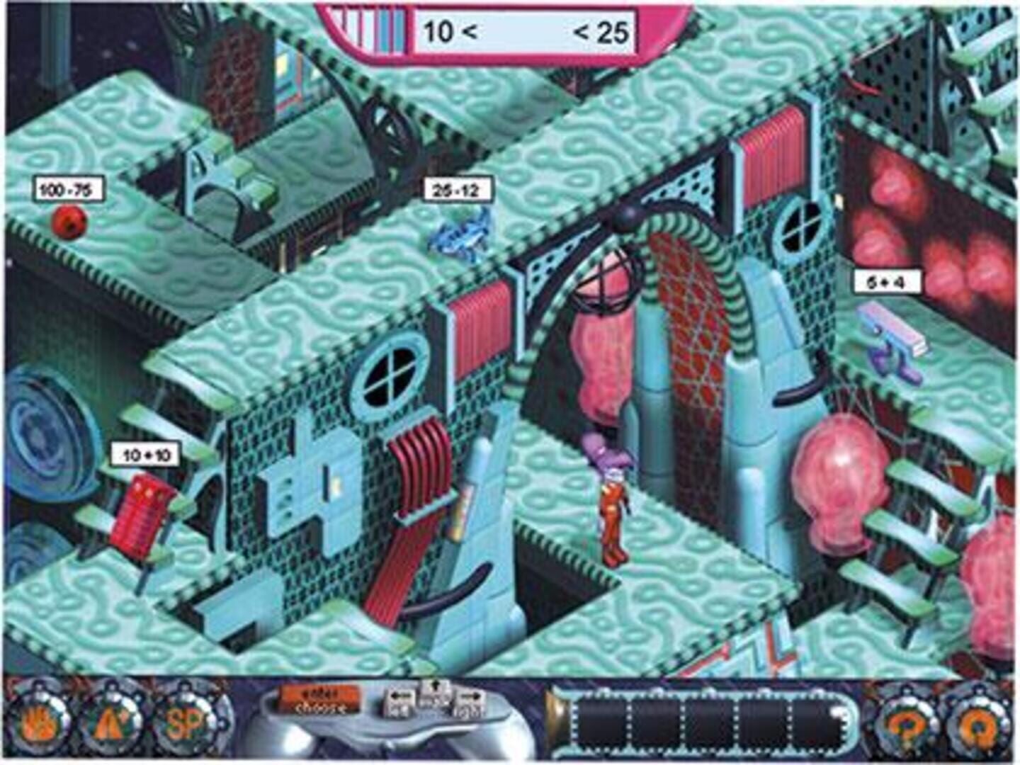 Foto do jogo Math Blaster Ages 8-9