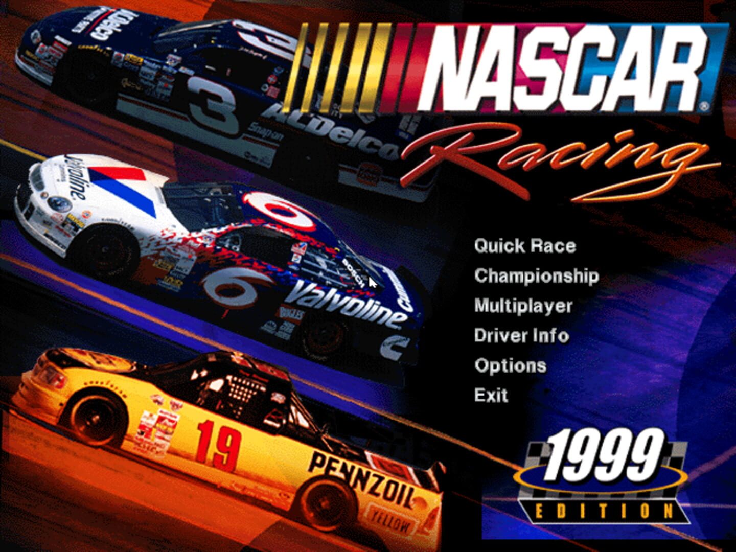 Foto do jogo NASCAR Racing: 1999 Edition