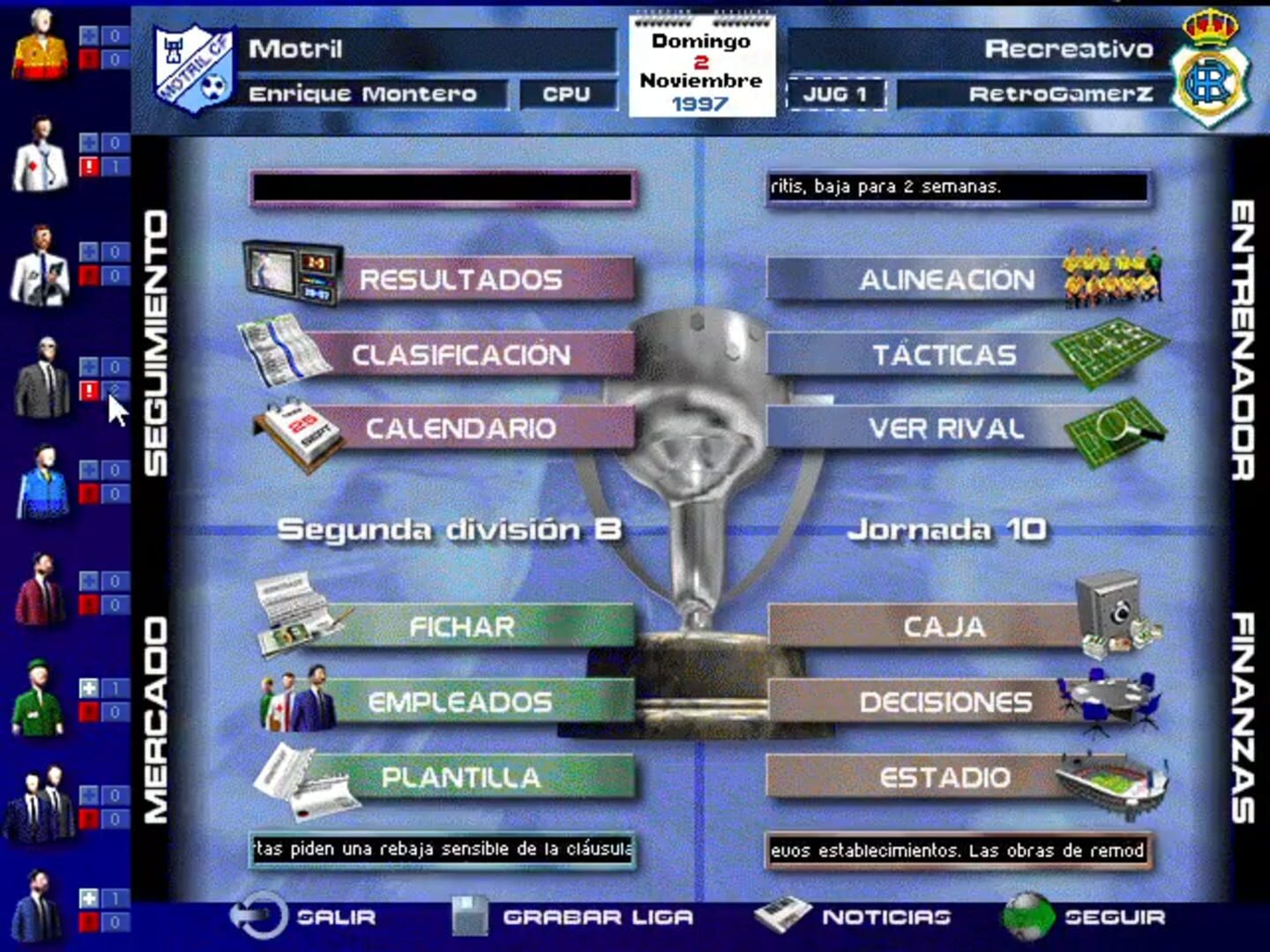 Foto do jogo PC Fútbol 6.0