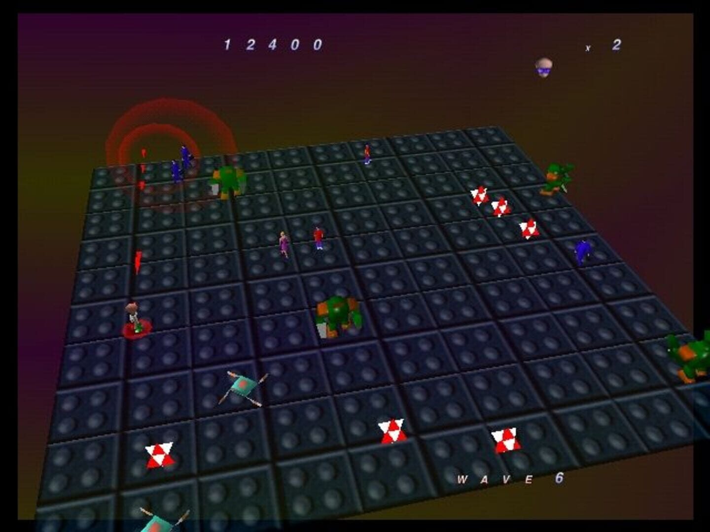 Foto do jogo Robotron 64