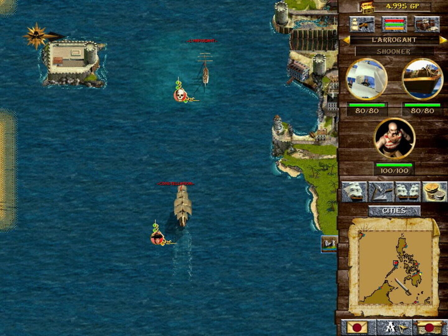 Foto do jogo Corsairs: Conquest at Sea
