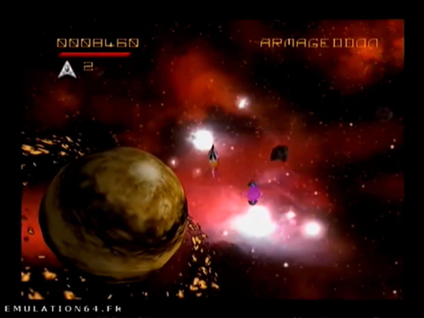 Foto do jogo Asteroids Hyper 64