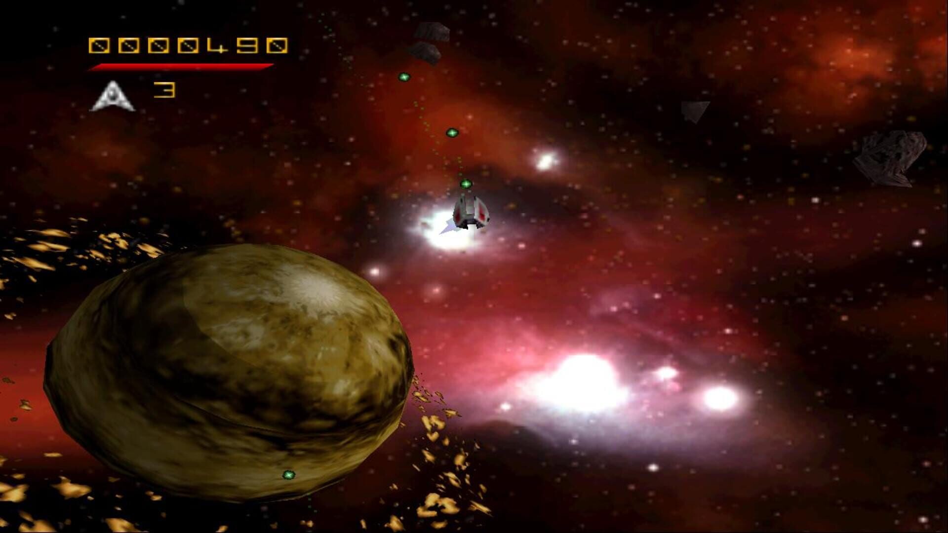 Foto do jogo Asteroids Hyper 64