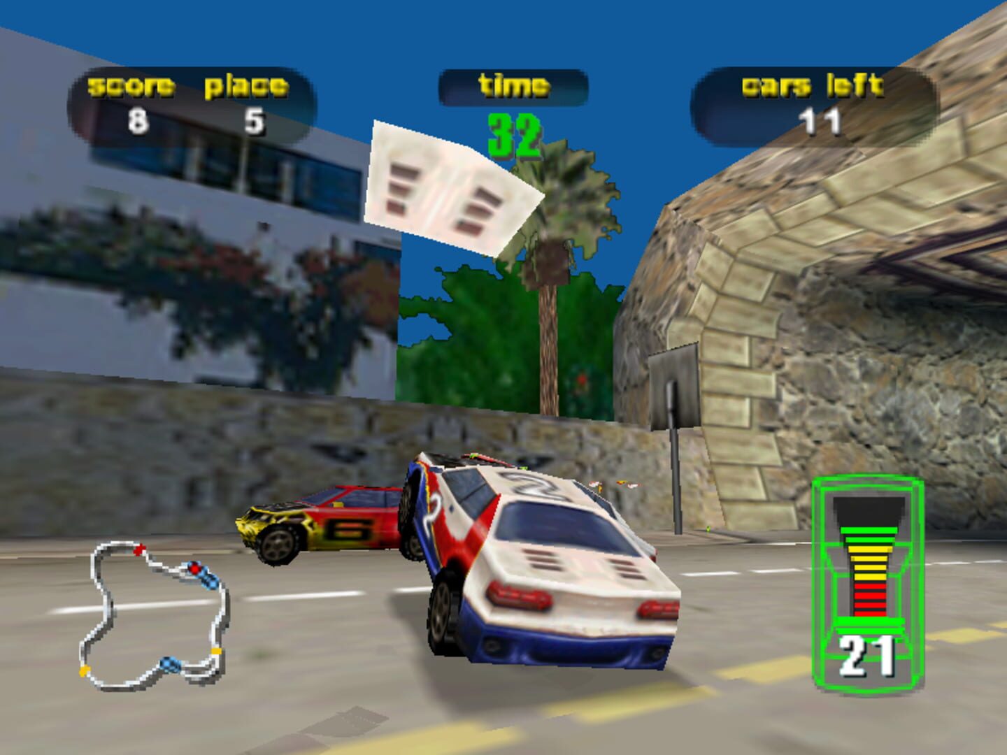 Foto do jogo Destruction Derby 64