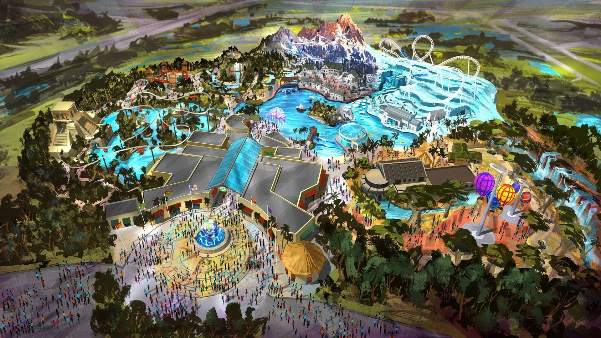 Foto do jogo Sim Theme Park