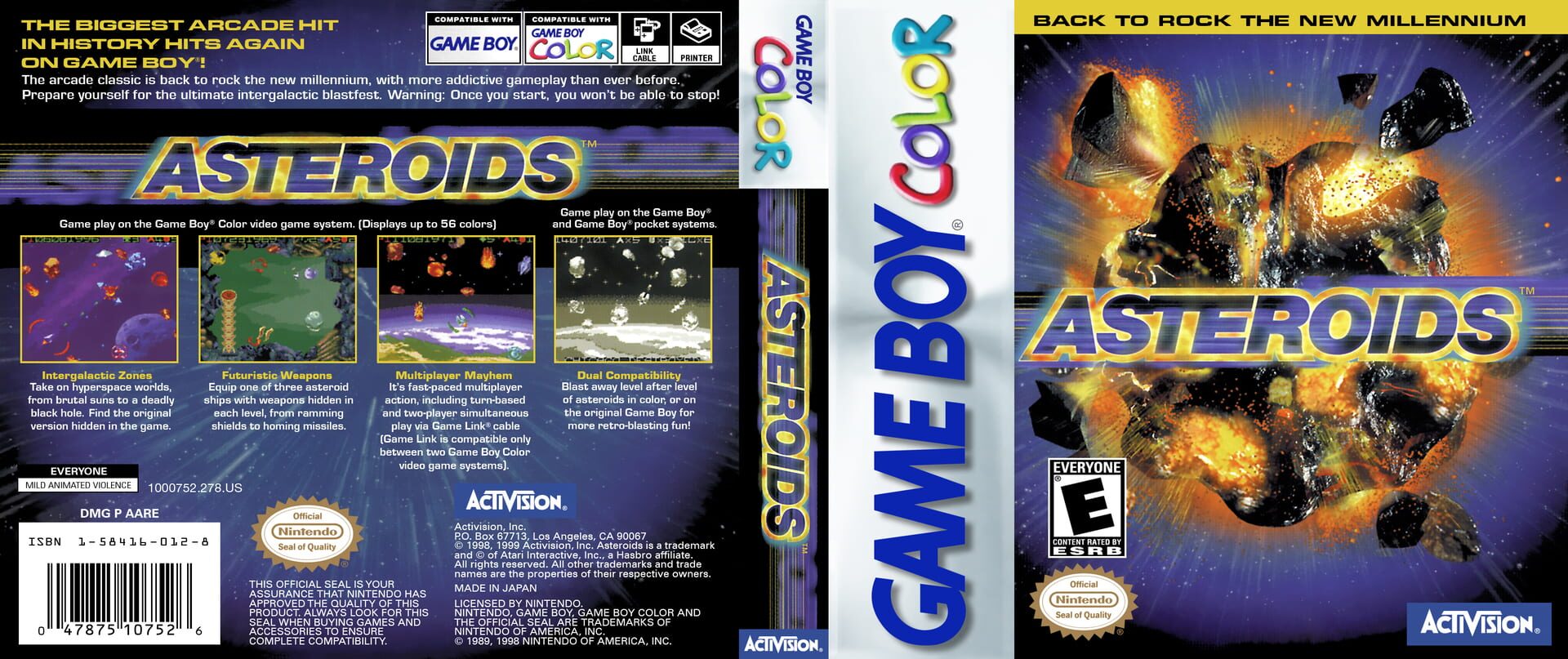 Foto do jogo Asteroids