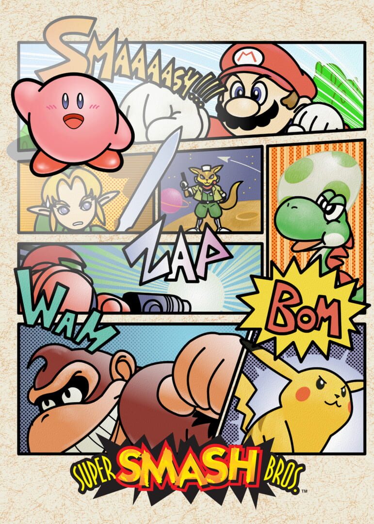 Foto do jogo Super Smash Bros.