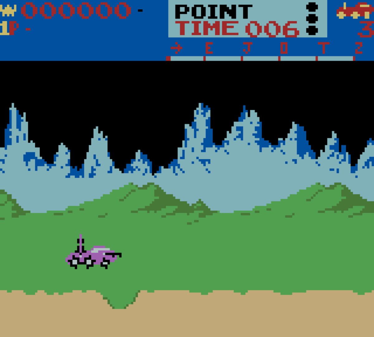 Foto do jogo Moon Patrol