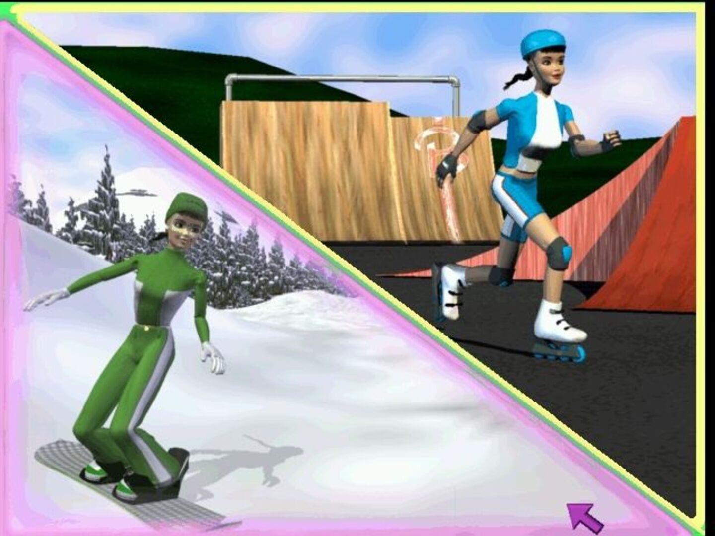 Foto do jogo Barbie Super Sports