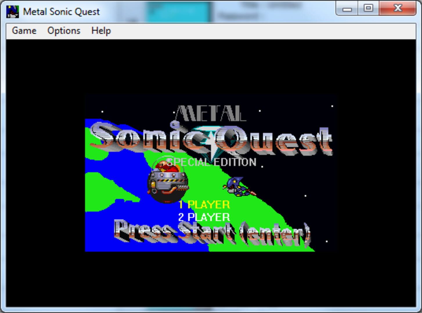 Foto do jogo Metal Sonic Quest