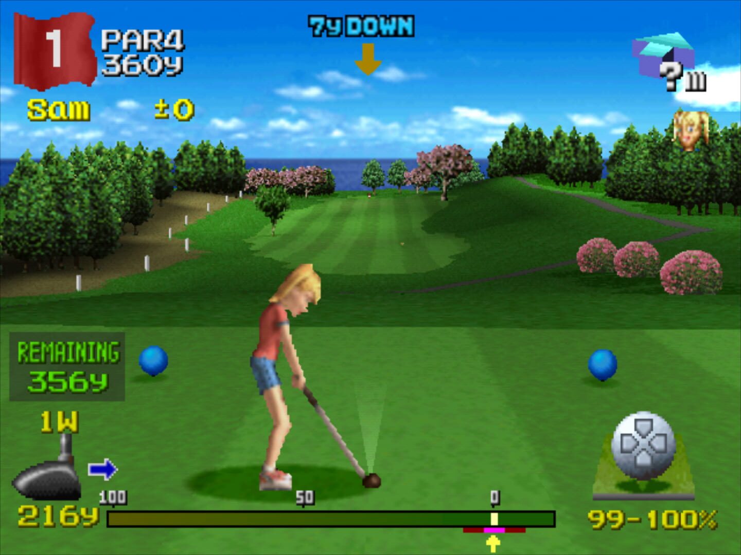 Foto do jogo Hot Shots Golf 2