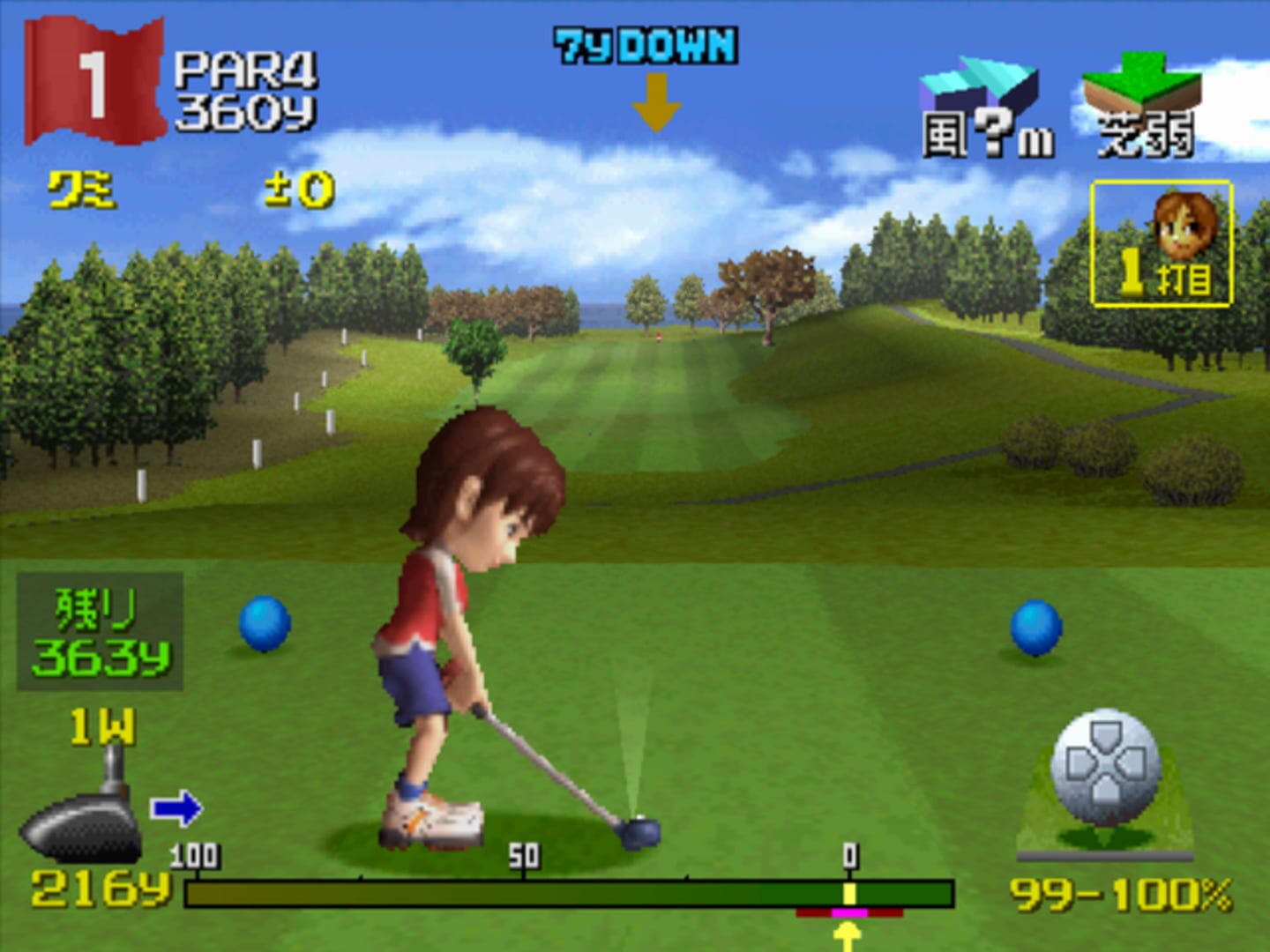 Foto do jogo Hot Shots Golf 2