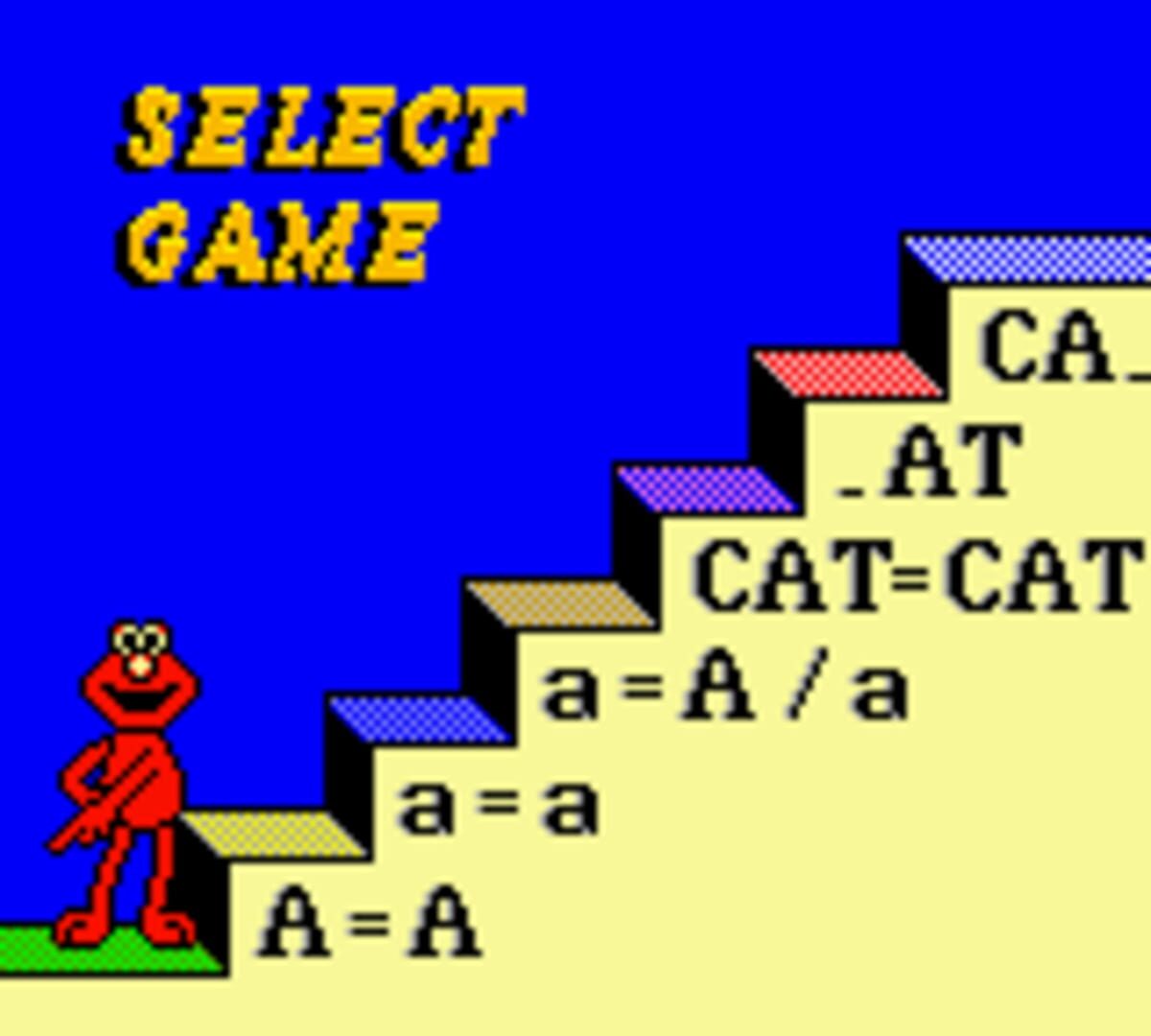 Foto do jogo Sesame Street: Elmo's ABCs