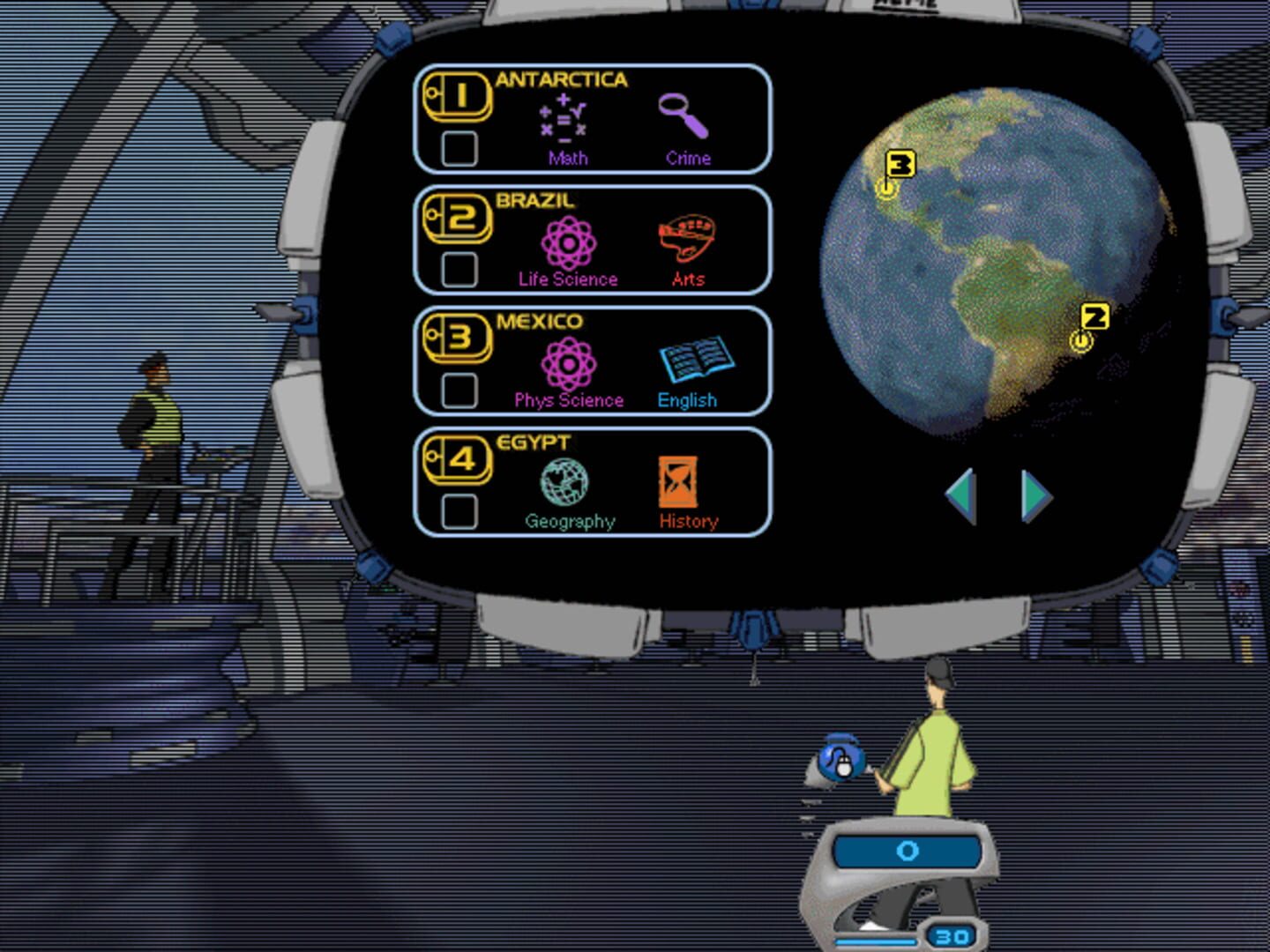 Foto do jogo Carmen Sandiego's Think Quick Challenge