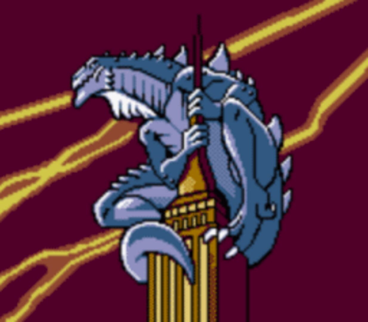 Foto do jogo Godzilla: The Series