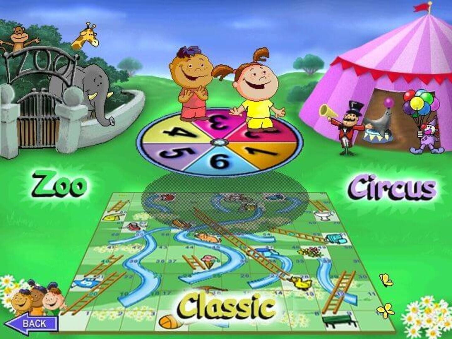 Foto do jogo Chutes and Ladders