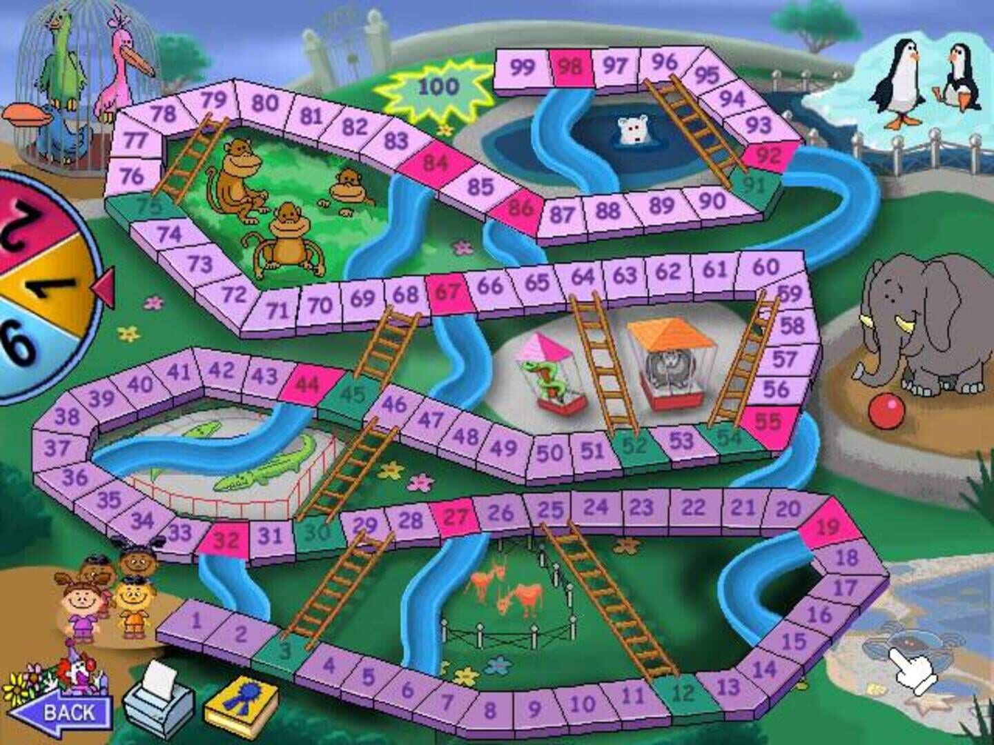 Foto do jogo Chutes and Ladders