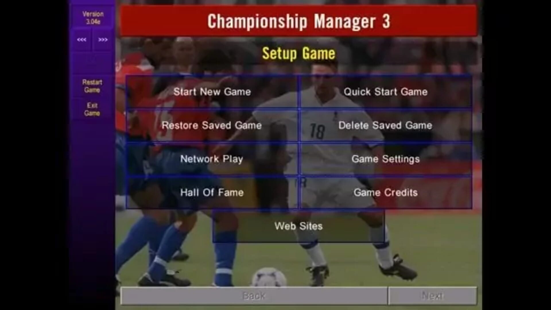 Foto do jogo Championship Manager 3