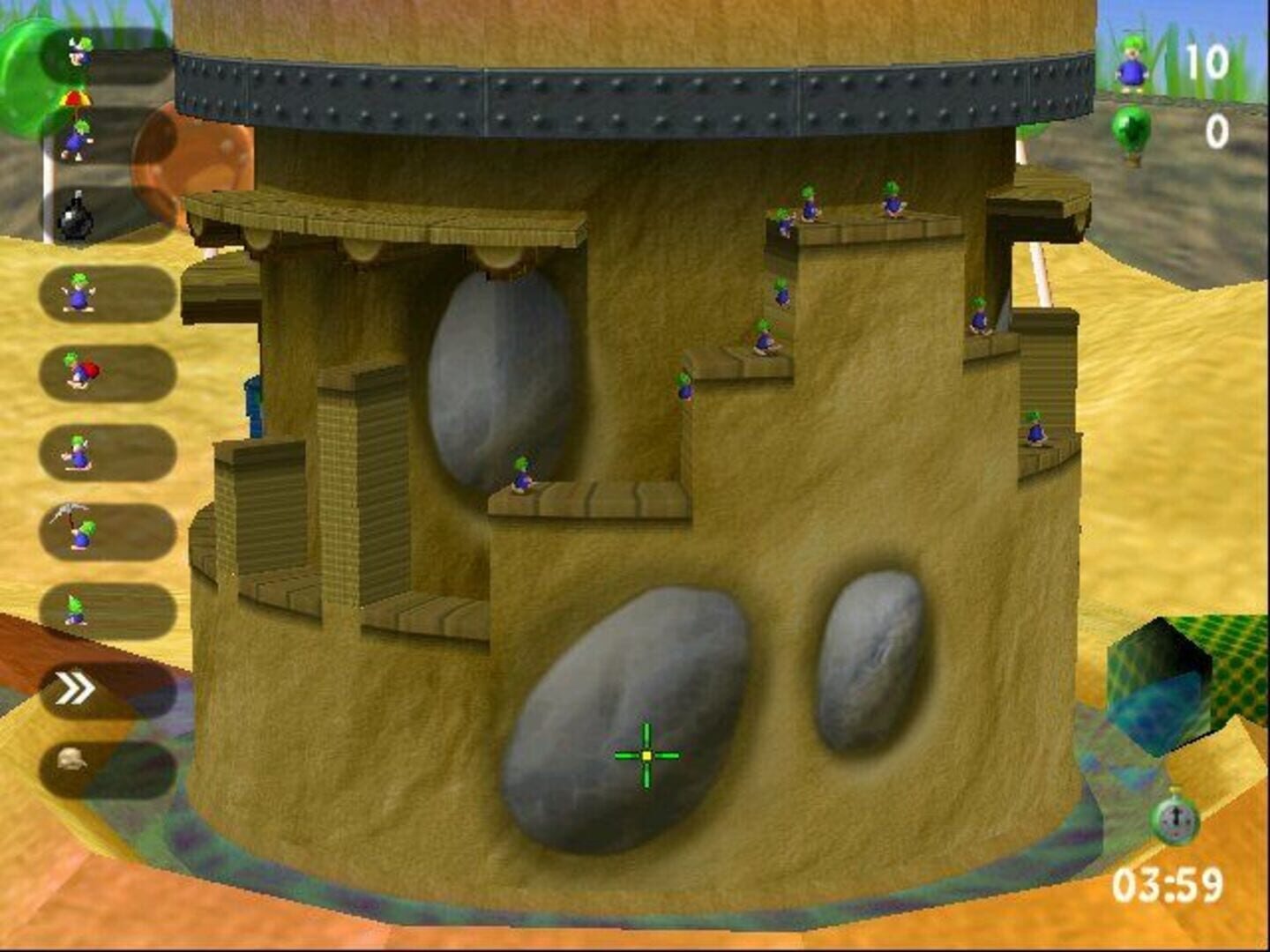 Foto do jogo Lemmings Revolution