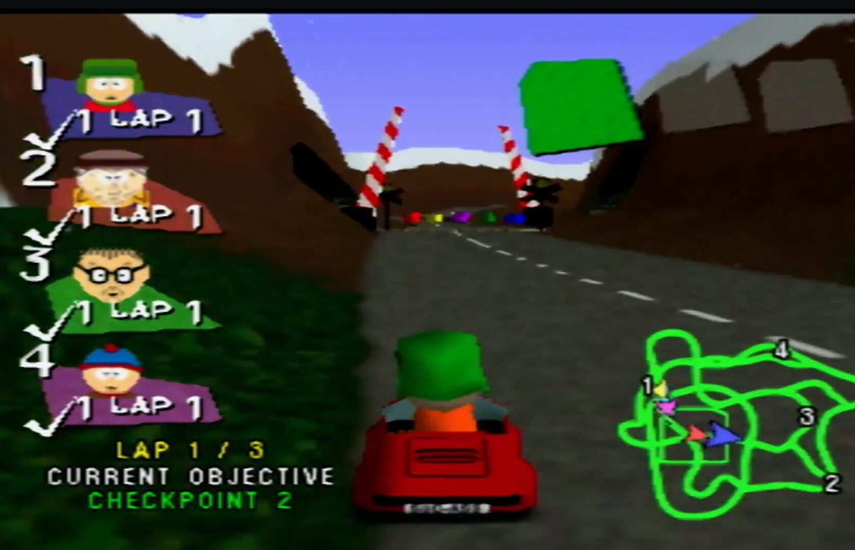 Foto do jogo South Park Rally