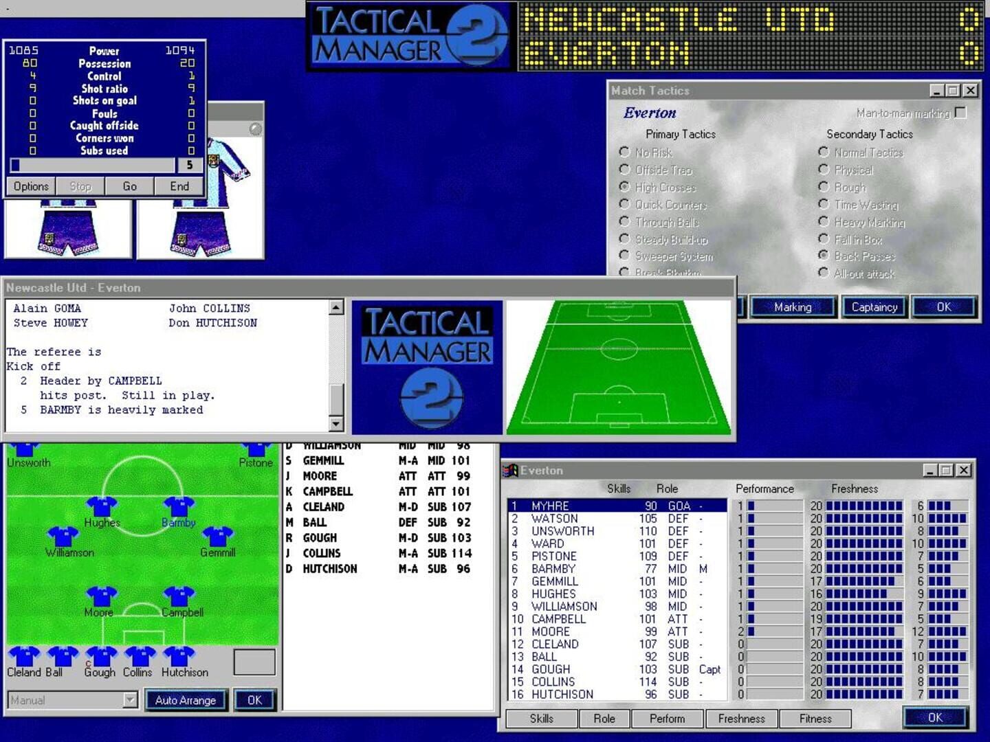 Foto do jogo Tactical Manager 2