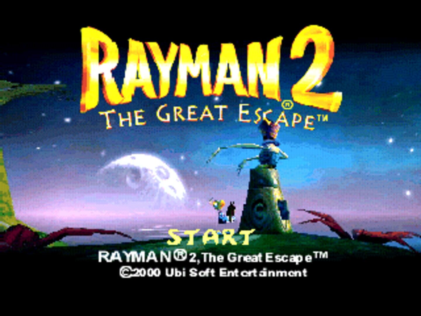 Foto do jogo Rayman 2: The Great Escape