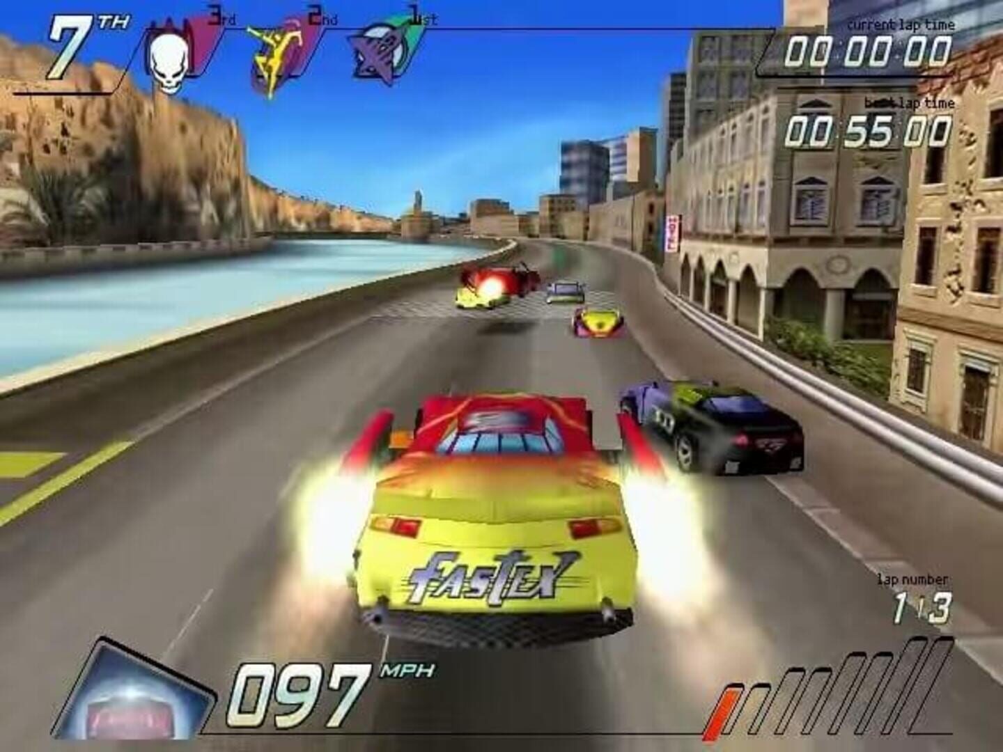 Foto do jogo NASCAR Racers