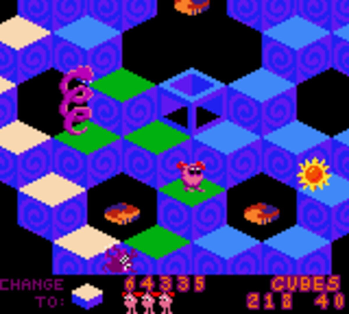 Foto do jogo Q*bert