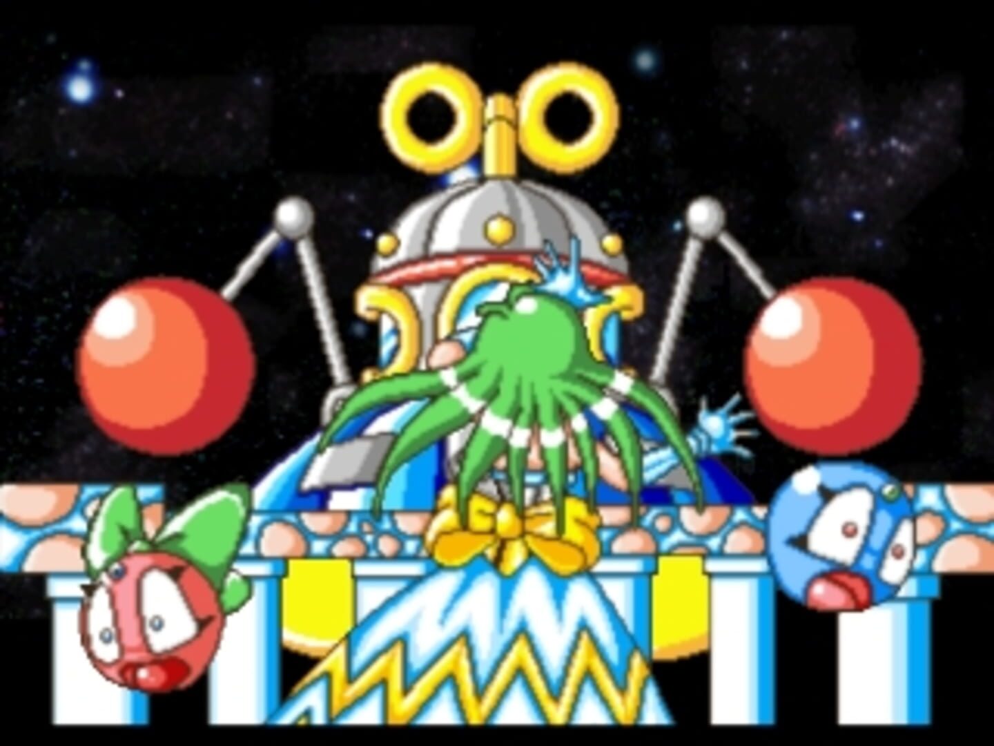 Foto do jogo Block Kuzushi Kowashite Help!