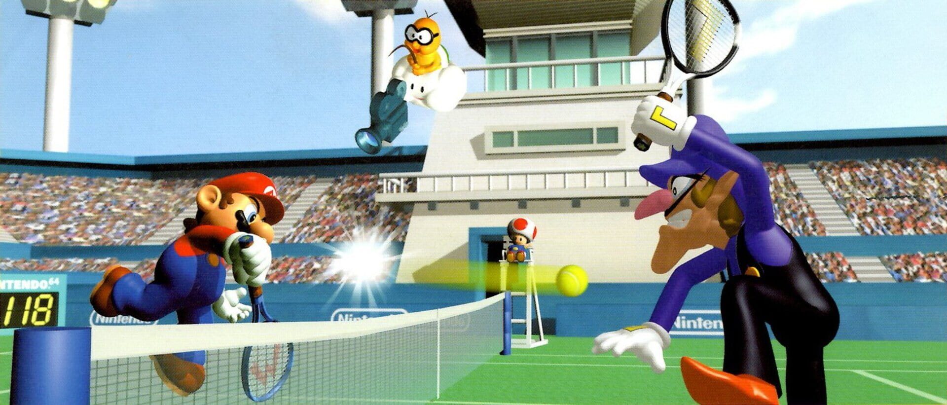 Foto do jogo Mario Tennis