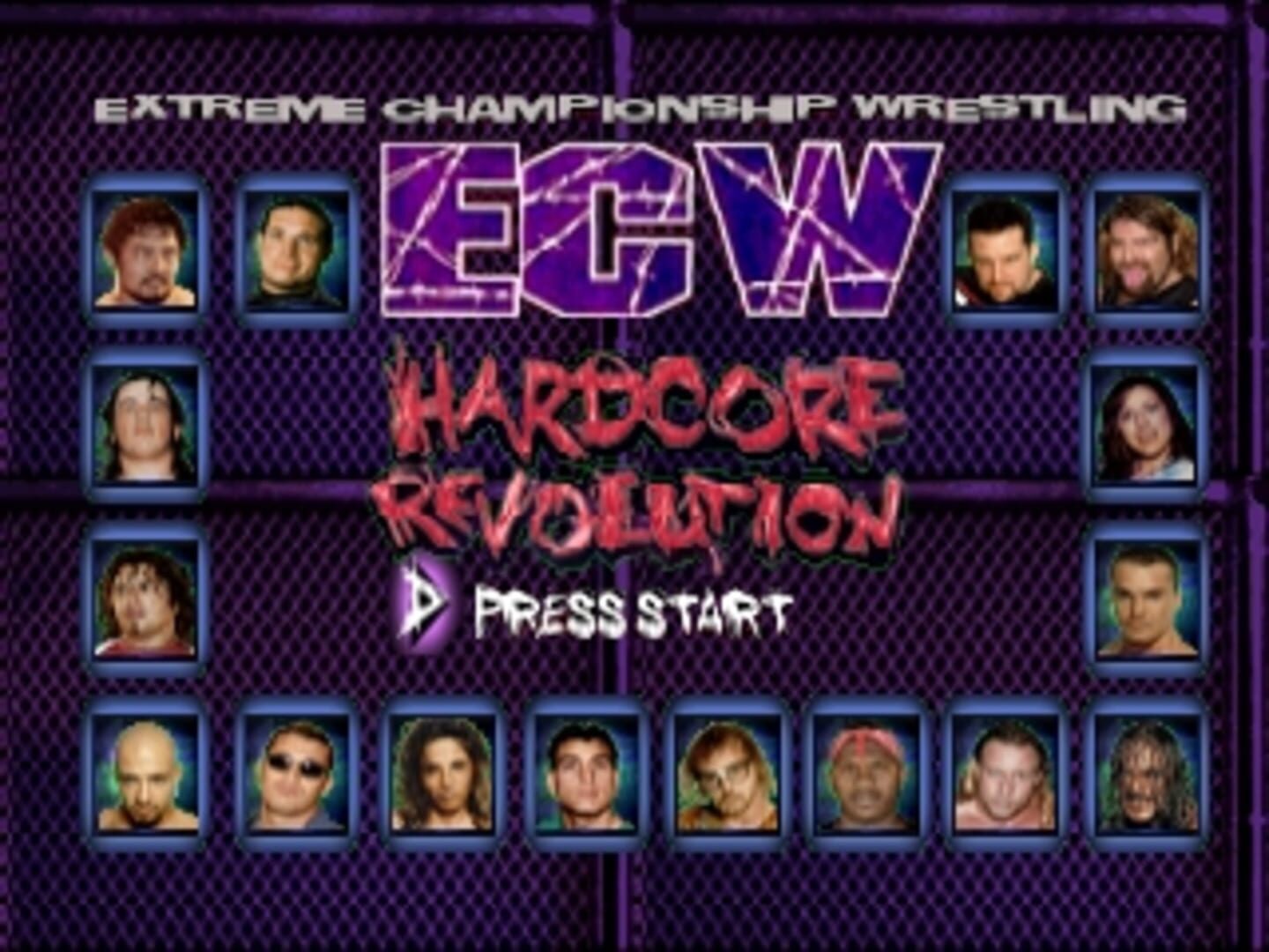 Foto do jogo ECW Hardcore Revolution