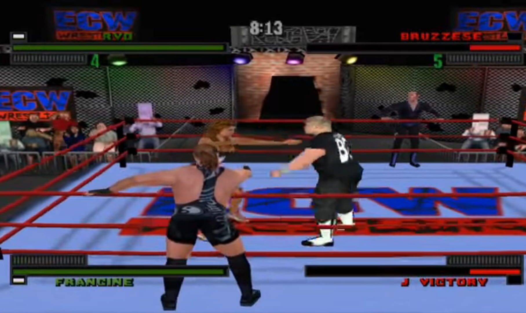 Foto do jogo ECW Hardcore Revolution