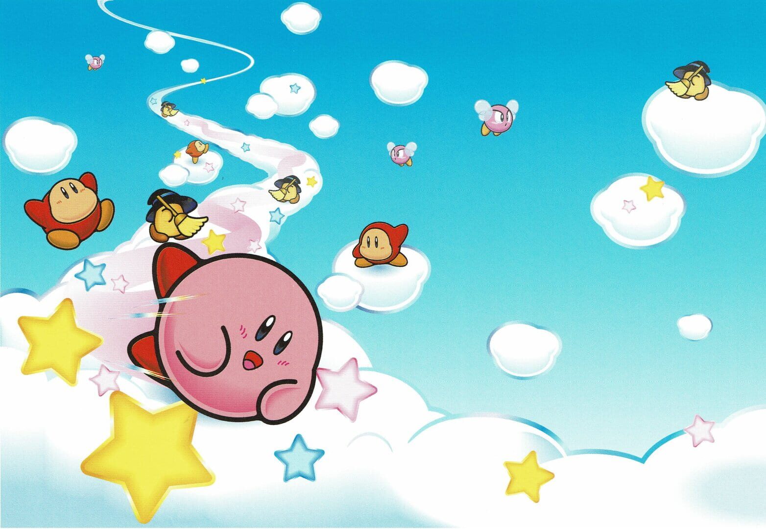 Foto do jogo Kirby Tilt 'n' Tumble