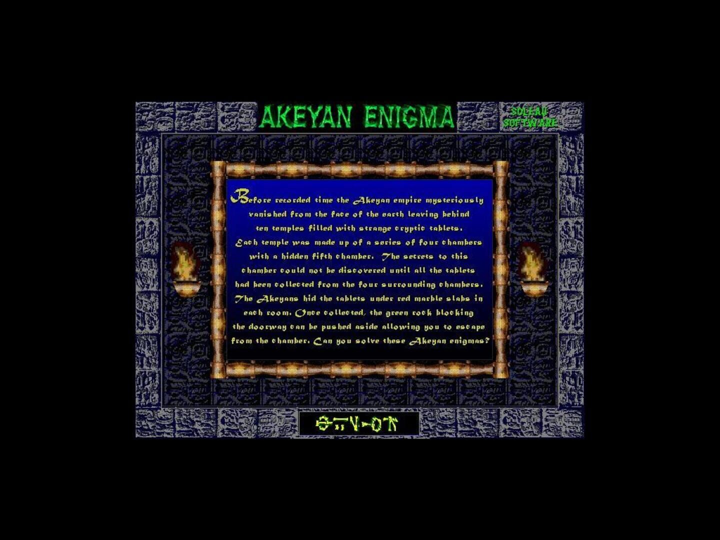 Foto do jogo Akeyan Enigma