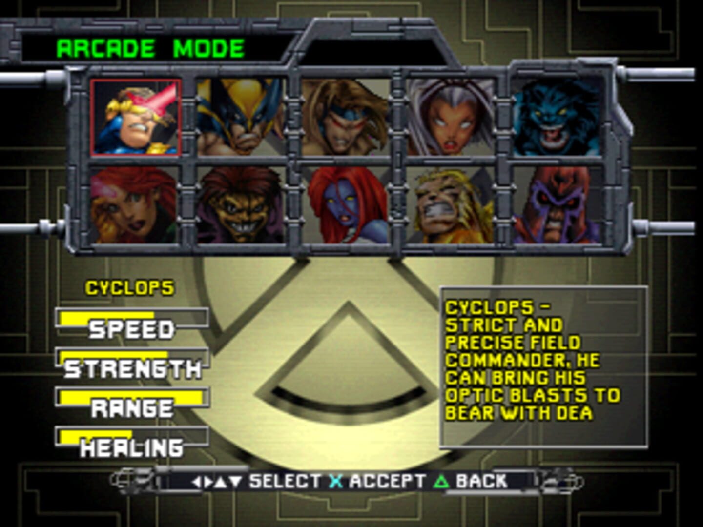Foto do jogo X-Men: Mutant Academy