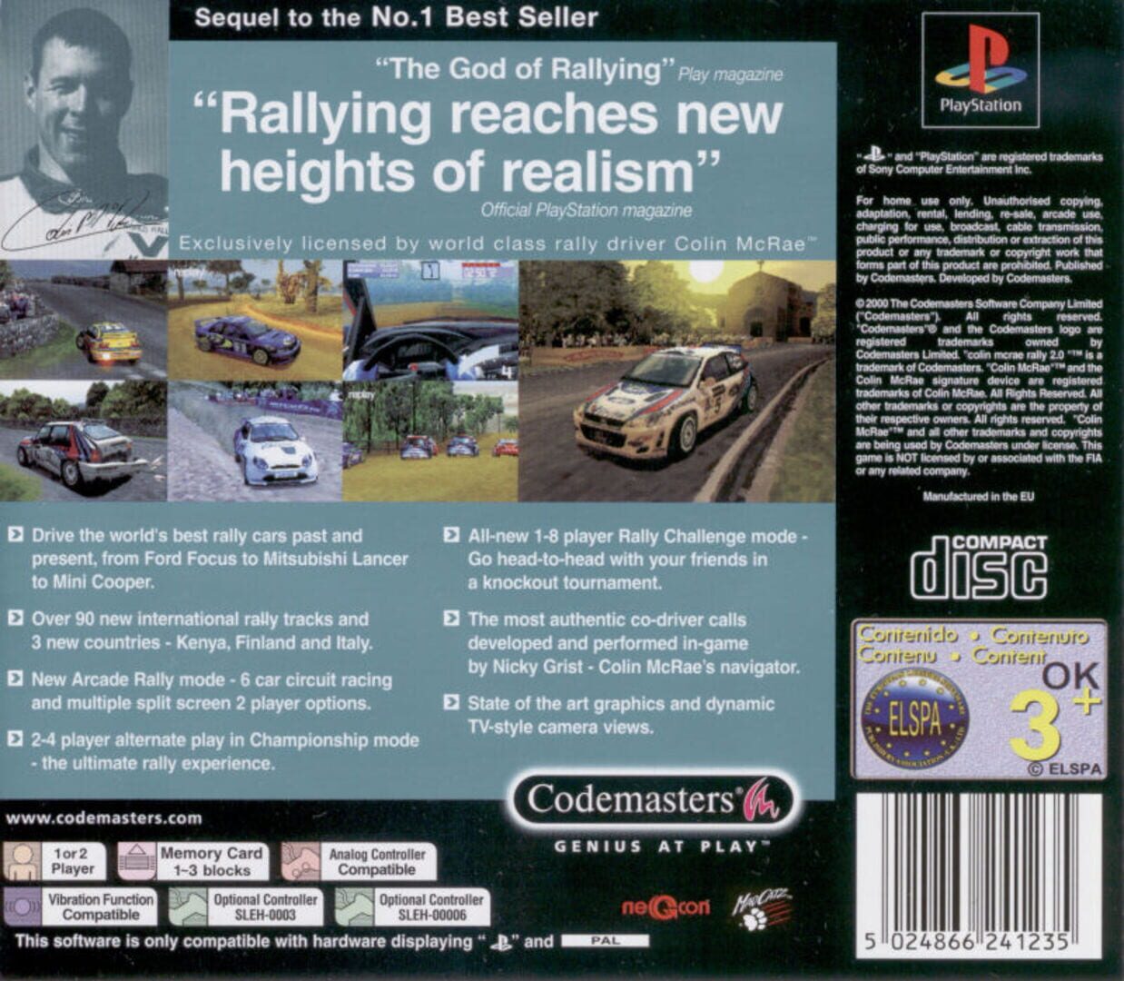 Foto do jogo Colin McRae Rally 2.0