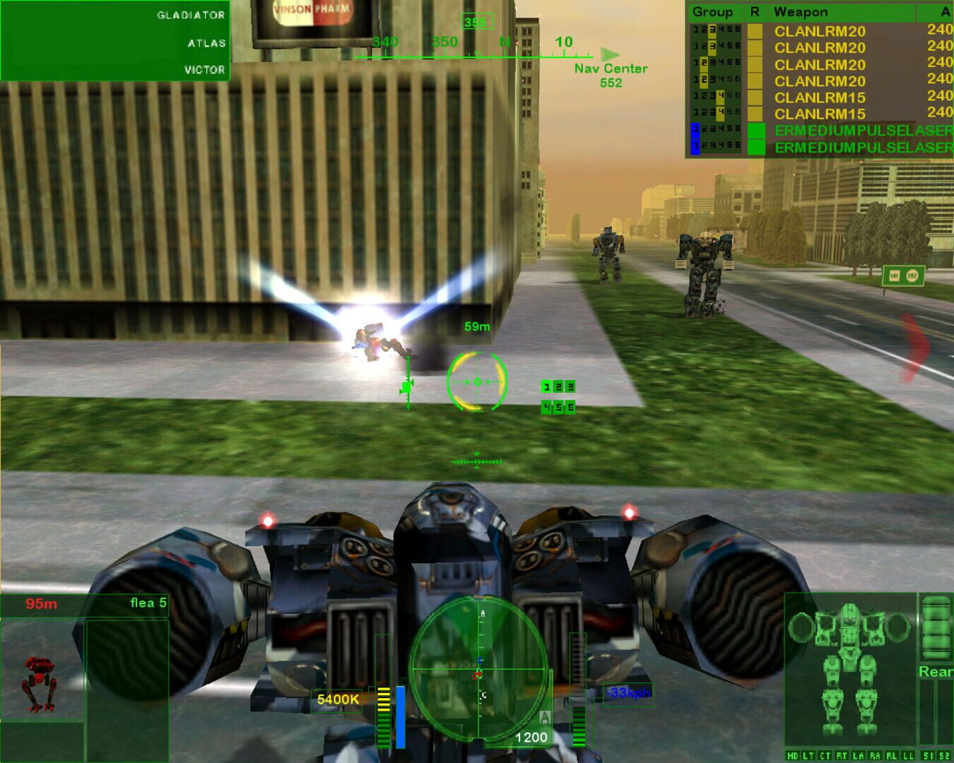 Foto do jogo MechWarrior 4: Vengeance
