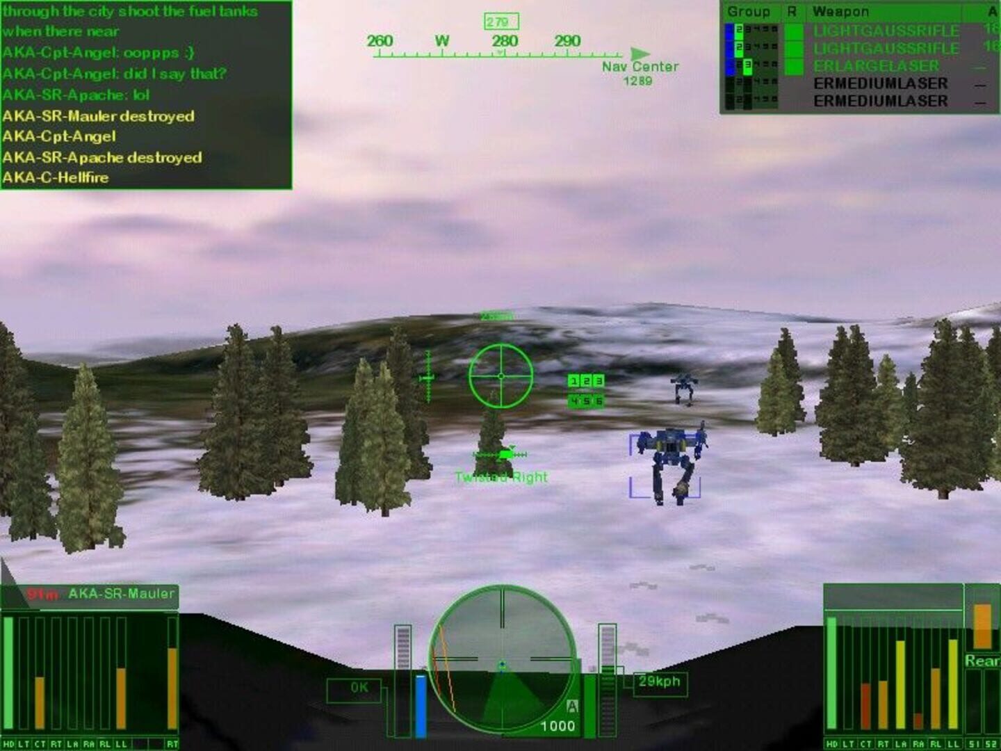 Foto do jogo MechWarrior 4: Vengeance
