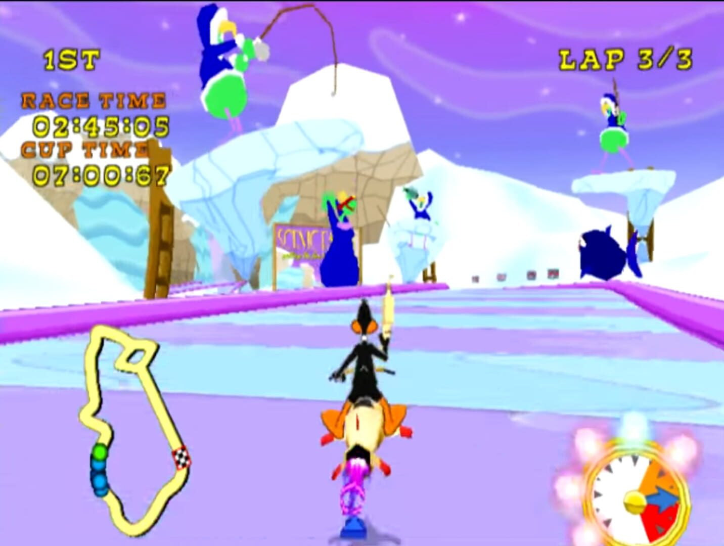 Foto do jogo Looney Tunes: Space Race